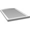 Ekena Millwork Arch Top Surface Mount PVC Gable Vent w/ 2"W x 2"P Brickmould Sill Frame, 24"W x 36"H GVPAR24X3603SN - alternate 3